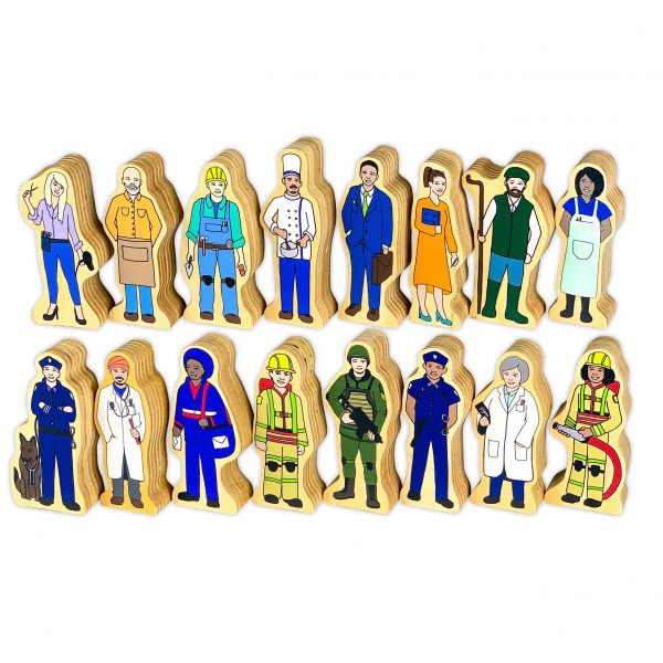 Multiculturele figuren van hout - Afbeelding 5