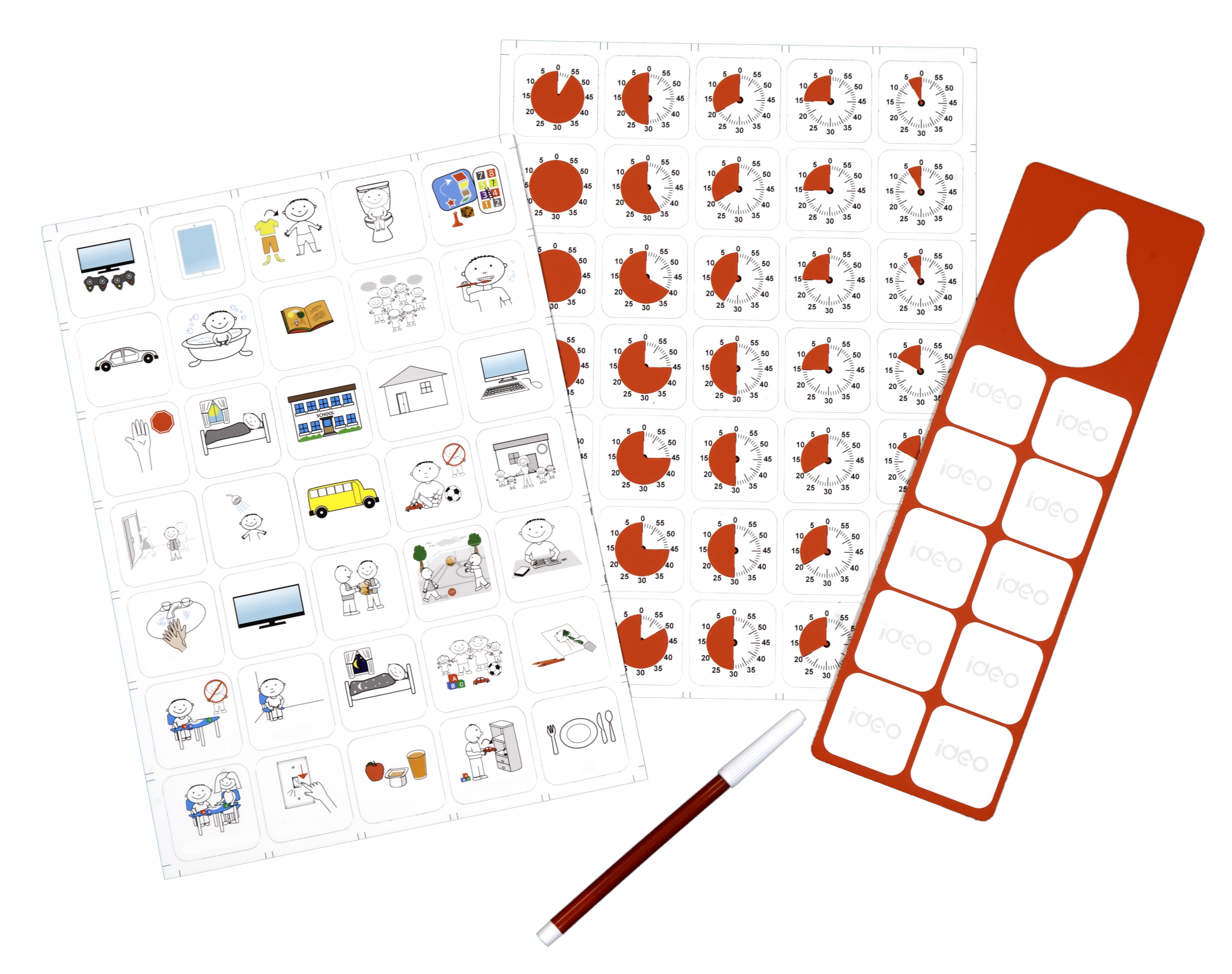 De Time Timer Magnetic Pictogram Kit - Afbeelding 3