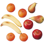 Fruitset A: 2 appels, 2 peren, 2 sinaasappelen, 2 mandarijnen en 2 bananen