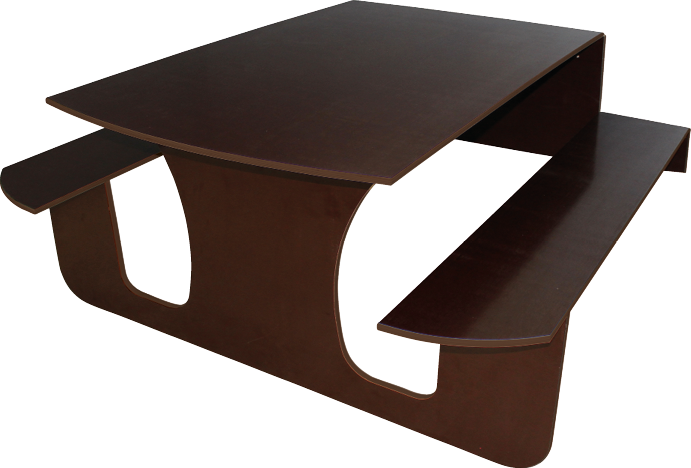 Opklapbank/tafel voor buiten - Afbeelding 2