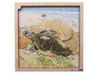 Groeipuzzel schildpad + gratis APP - Afbeelding 4