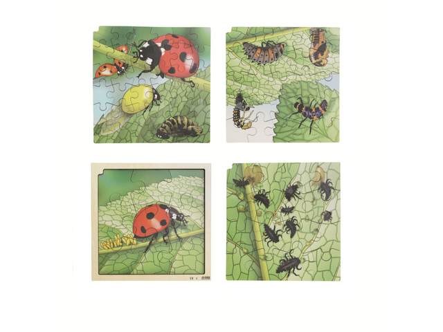 Groeipuzzel Lieveheersbeestje + gratis APP - Afbeelding 3