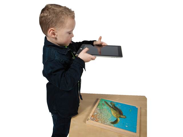 Groeipuzzel Kikker + gratis APP - Afbeelding 2