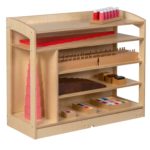 Zintuigelijke kast met achterwand