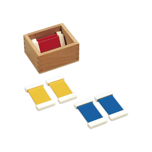 Kleurspoelen | kistje met 3 paren