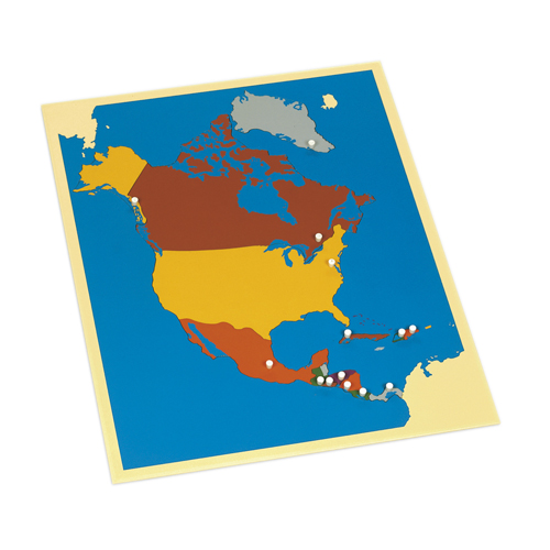 Inlegkaarten Landen | Noord-Amerika