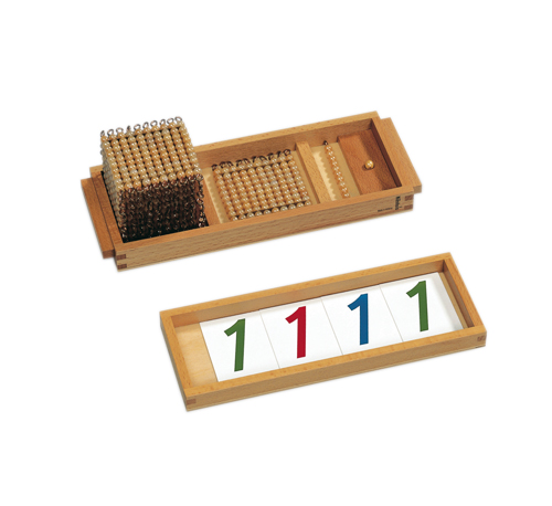 Aanbieding gouden materiaal | Kistje met getalkaarten - Afbeelding 2