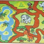 Speeltafel + tapijt jungle