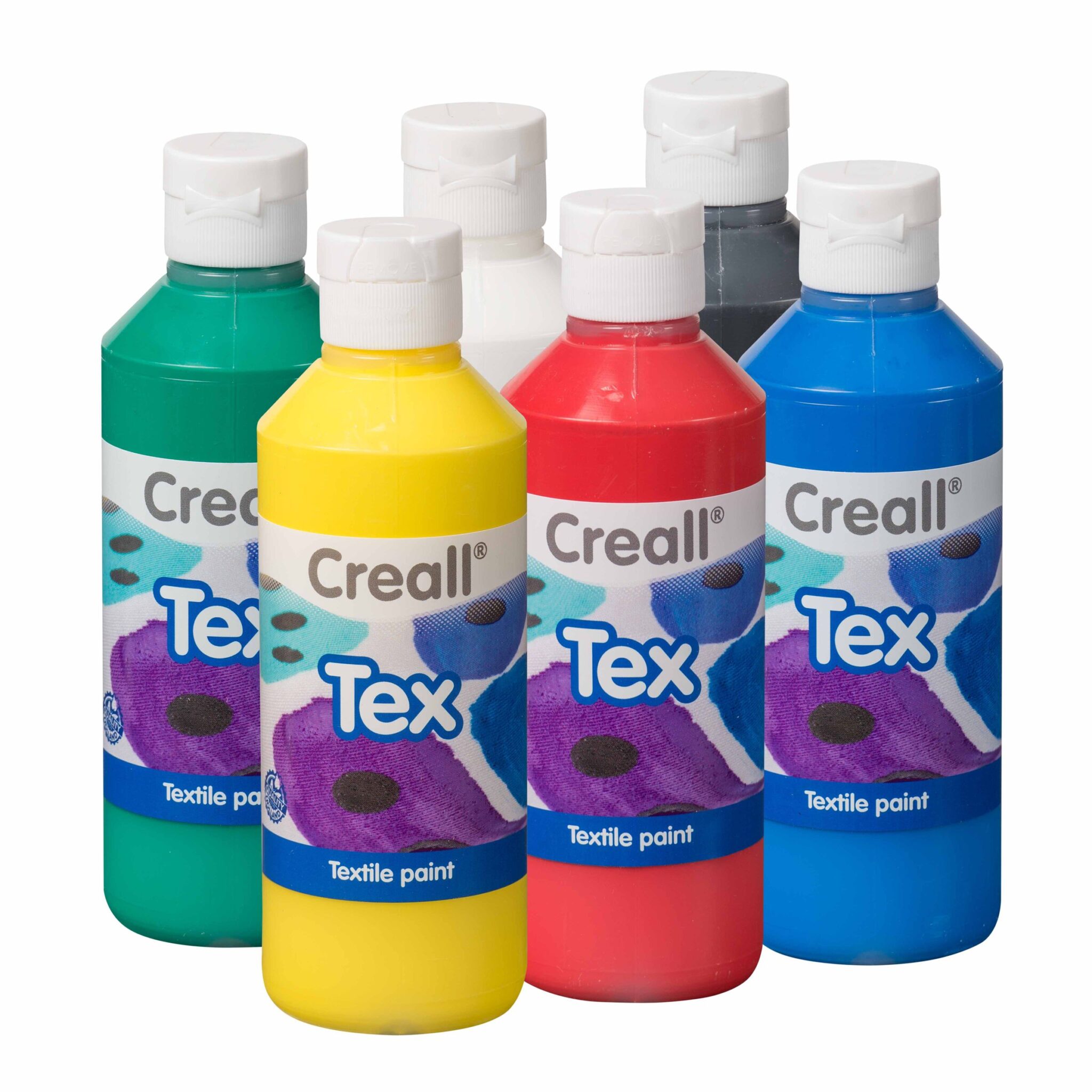 Textielverf | Set à 6 flacons