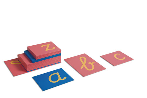 Schuurpapieren letters | Blokschrift - Afbeelding 2
