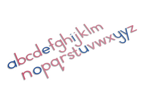 Grote letters | Kist schrijfschrift