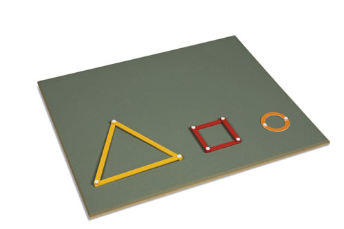 Latjes voor geometrie | Prikbord groot