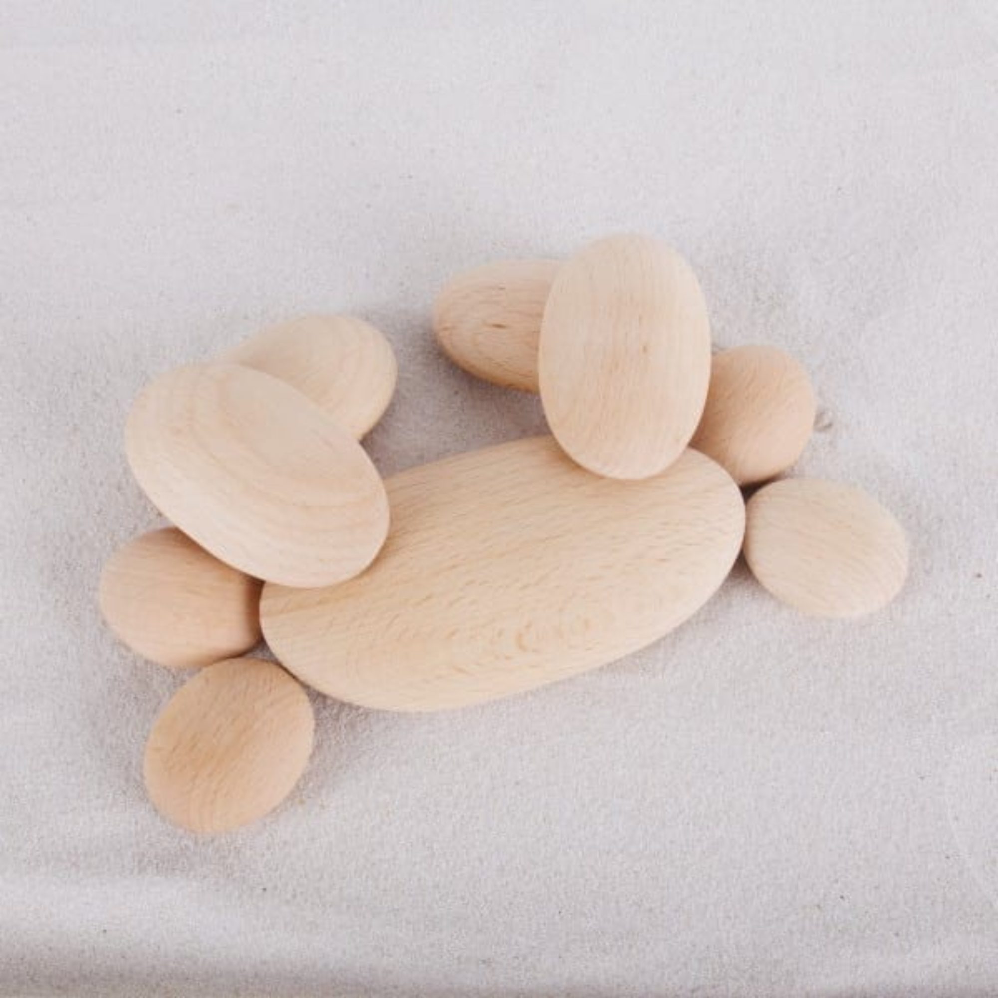 Houten River Stones | set van 20 stenen - Afbeelding 9