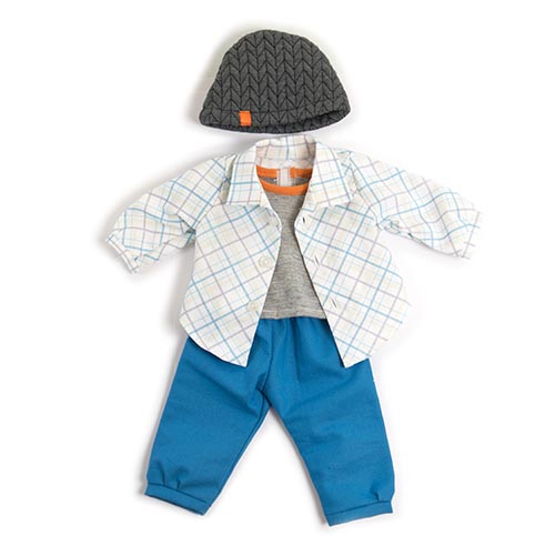 Winterkleding | Voor poppen van 40 - 45 cm | Jongen