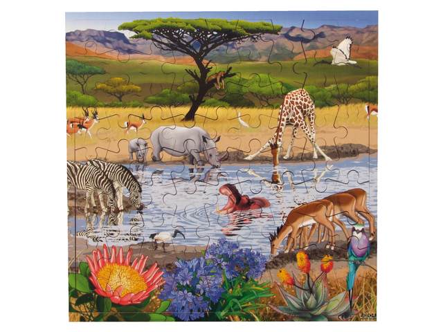 Puzzel Drinkplaats