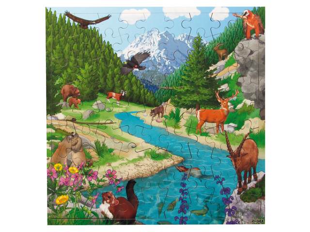 Puzzel Berglandschap
