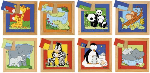 Puzzelserie moeder en kind