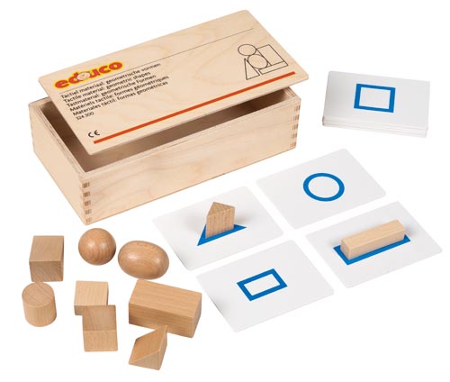 Tactiel materiaal | Geometrische vormen | Educo