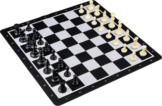 Reuze schaakspel (oprolbaar)