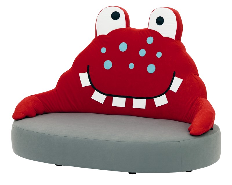 Meneer Krabs bank | zithoogte 25 cm