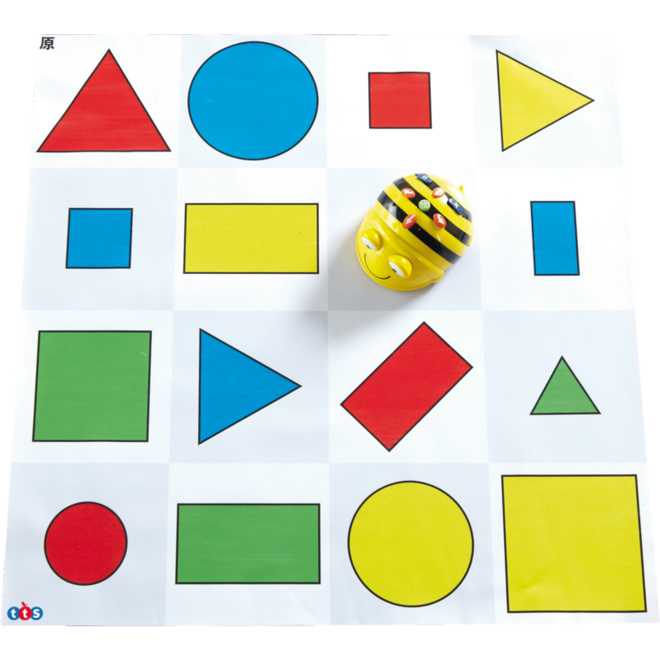 Bee-Bot | Codingsmat | gekleurde figuren