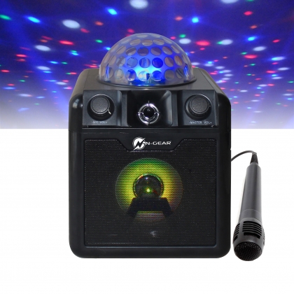 Portable Bluetooth Disco / Karaoke Speaker