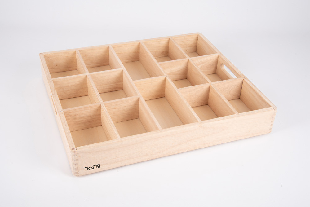 Houten sorteerset inclusief sorteerbak - Afbeelding 2