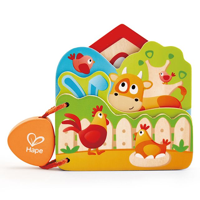 Baby's Farm Animal Book | 6 stuks - Afbeelding 2