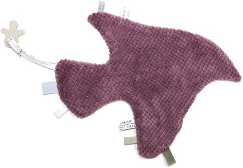 Knuffeldoekje (Sweet Dreaming) Vogel - Soft Mauve