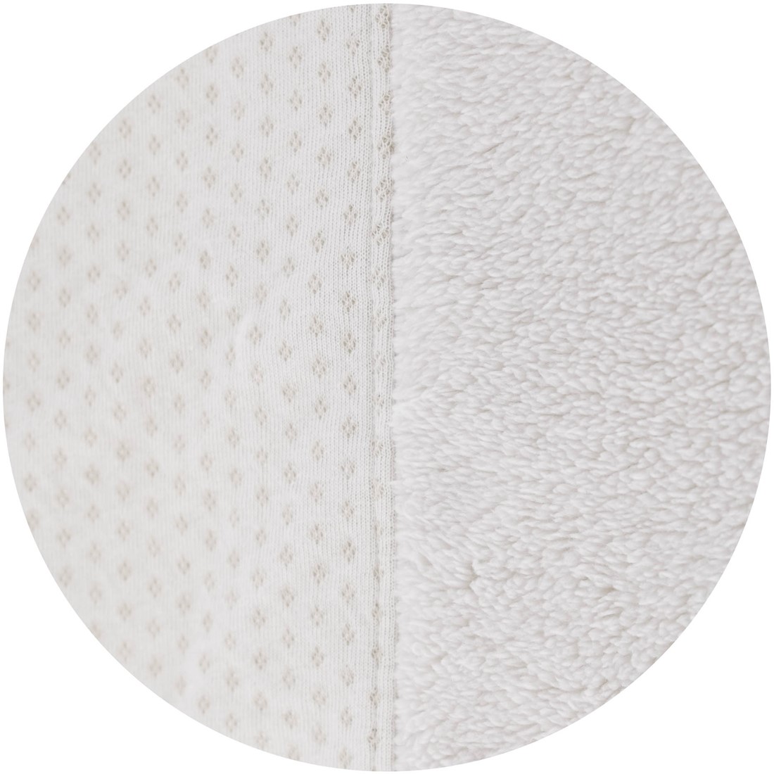 Organisch Knuffeldoekje Stone Beige - 25x25 cm - Afbeelding 2