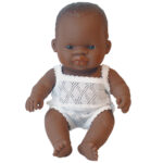 Jongen donker getint