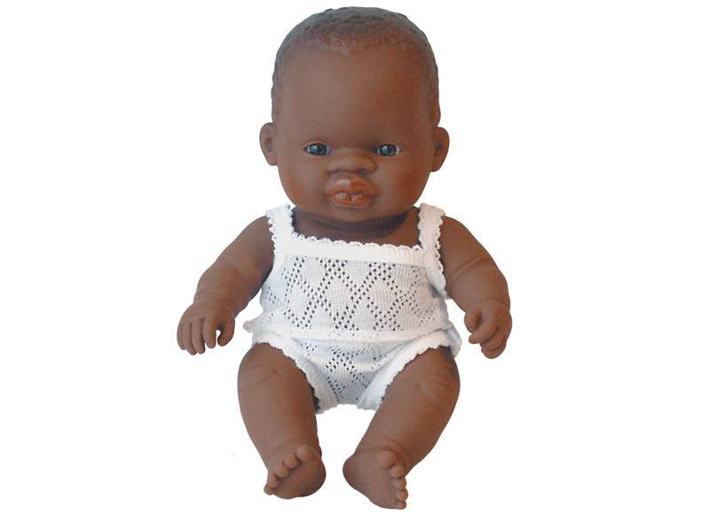 Babypoppen klein - Diverse nationaliteiten - 21 cm
