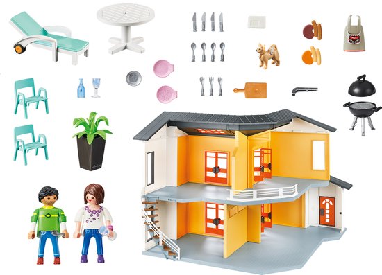 Playmobil City Life Modern woonhuis 9266 - Afbeelding 5