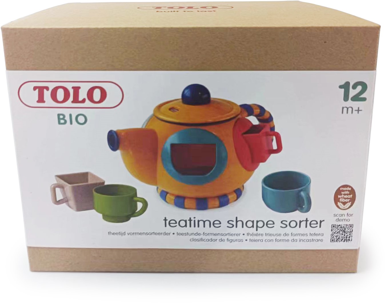 Tolo Bio Speelgoed vormensorteerder Theepot - Afbeelding 3