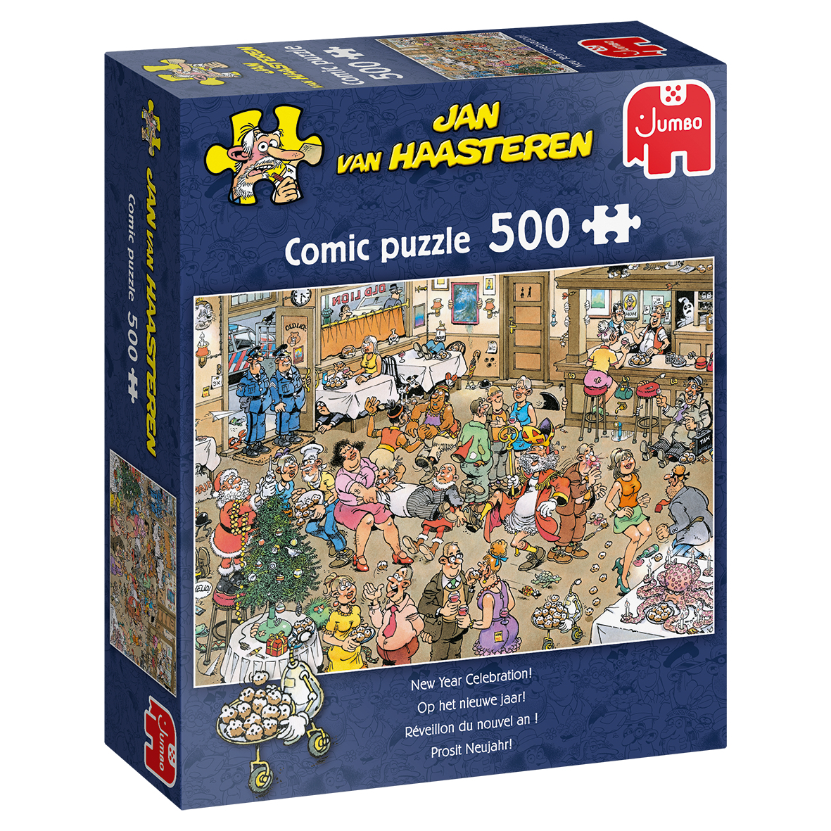 Puzzel Jan van Haasteren : Op het nieuwe jaar! (500 stukjes)