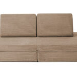 Caramel beige (ribstof)